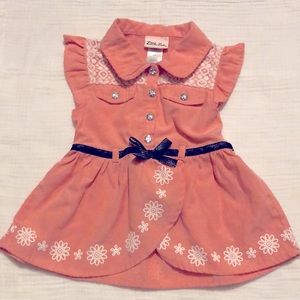 Little lass toddler girl blouse